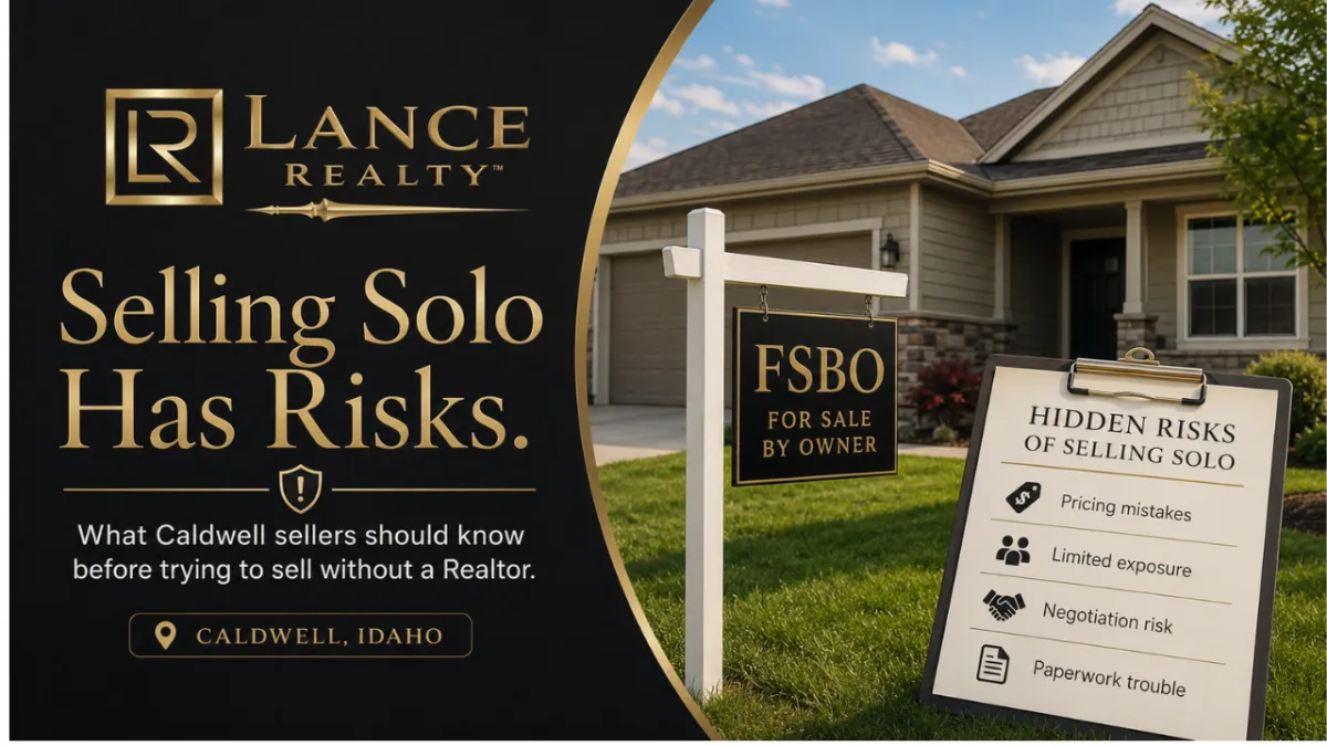 What Are the Hidden Risks of Selling a Home Without a Realtor in Caldwell, Idaho?