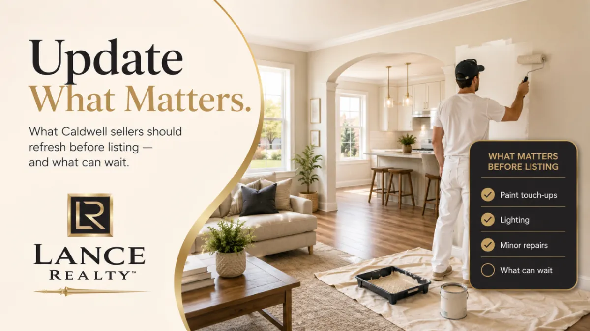 What Should You Update Before Selling Your Caldwell Home — and What Can Wait