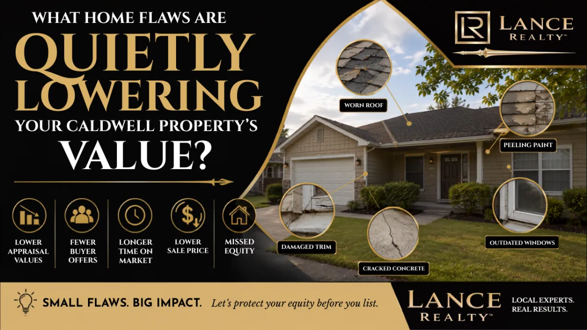 What Home Flaws Are Quietly Lowering Your Caldwell Property's Value?