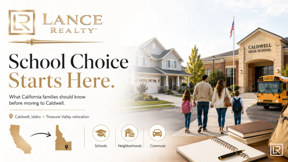 Schools in Caldwell, Idaho: What California Families Moving to the Treasure Valley Need to Know