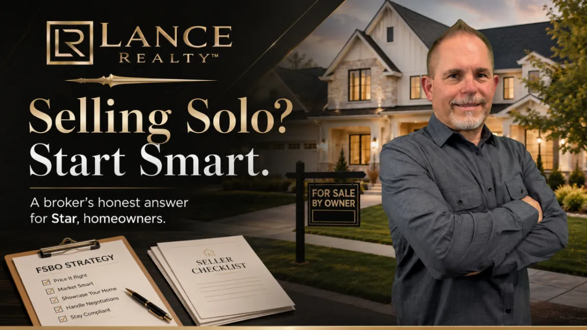 What's the Best Way to Sell Your Home on Your Own in Star, Idaho? A Broker's Honest Answer