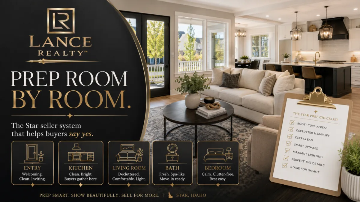 How to Prep Your Star Home to Sell: The Room-by-Room System That Actually Moves Buyers