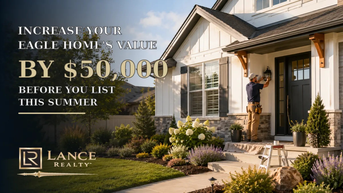 How to Increase Your Eagle Home's Value by $50,000 Before You List This Summer