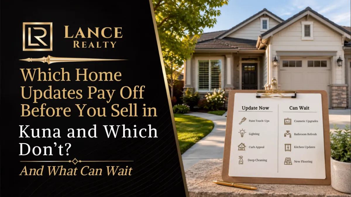Which Home Updates Pay Off Before You Sell in Kuna and Which Don't?