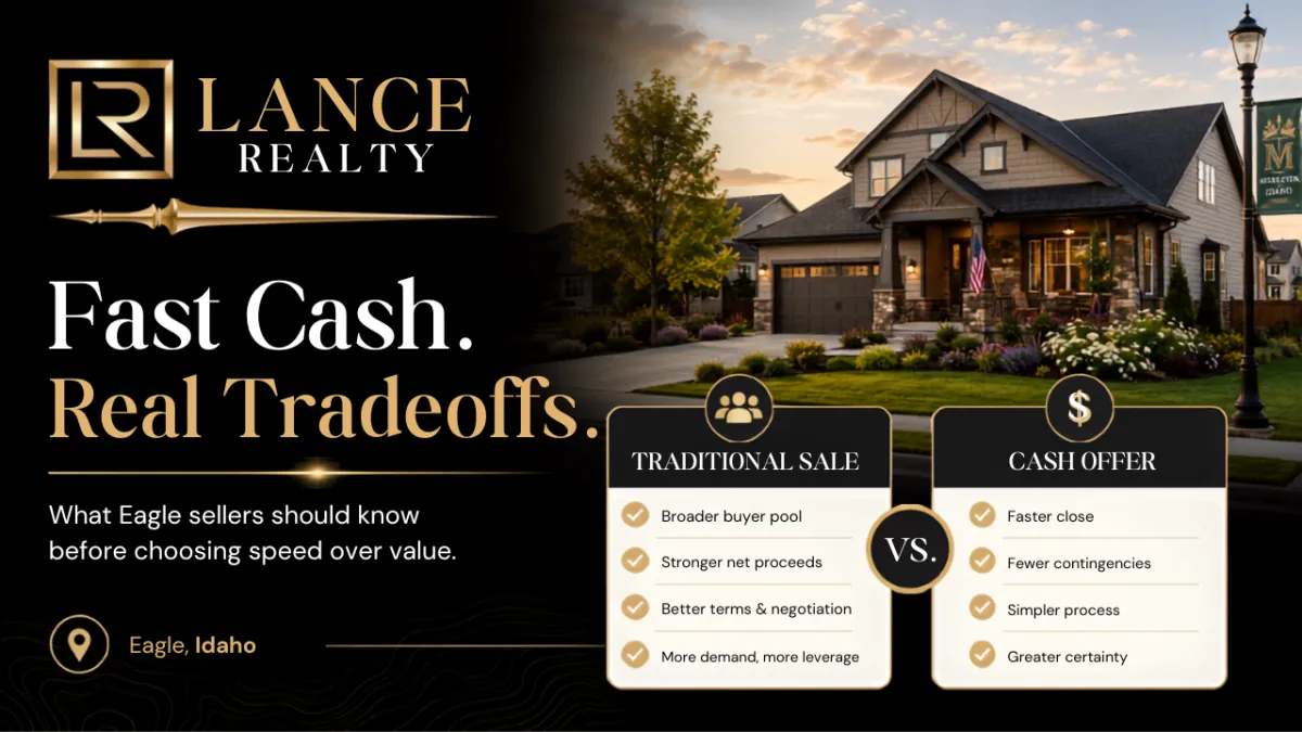 Traditional Sale vs. Cash Offer: Comparing the Real Costs in Eagle