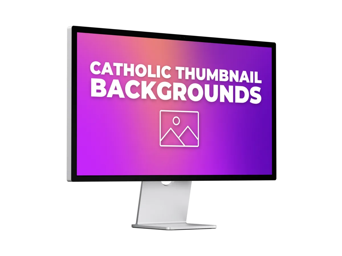 High-Quality Catholic Backgrounds For Thumbnails
