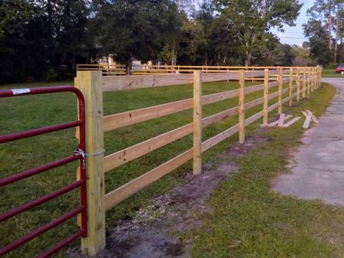 Wood Fencing Orange Park