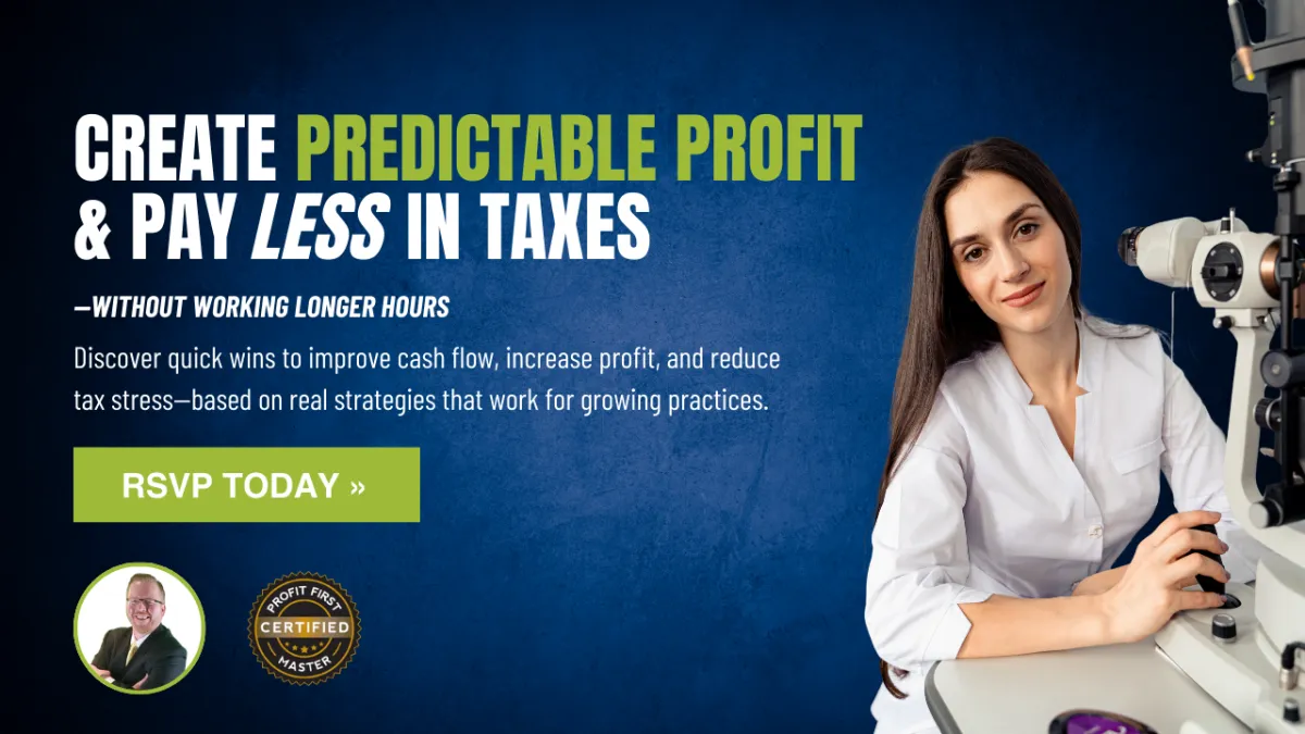 Create Predictable Profit & Pay Less in Taxes