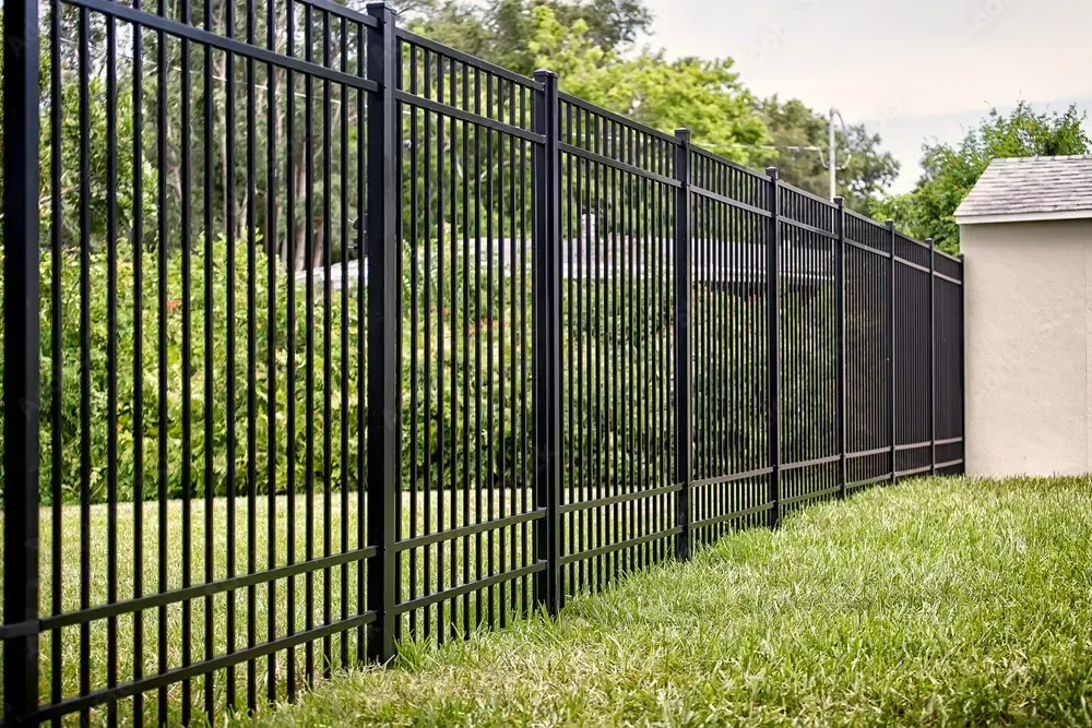 fencing company putting up fence