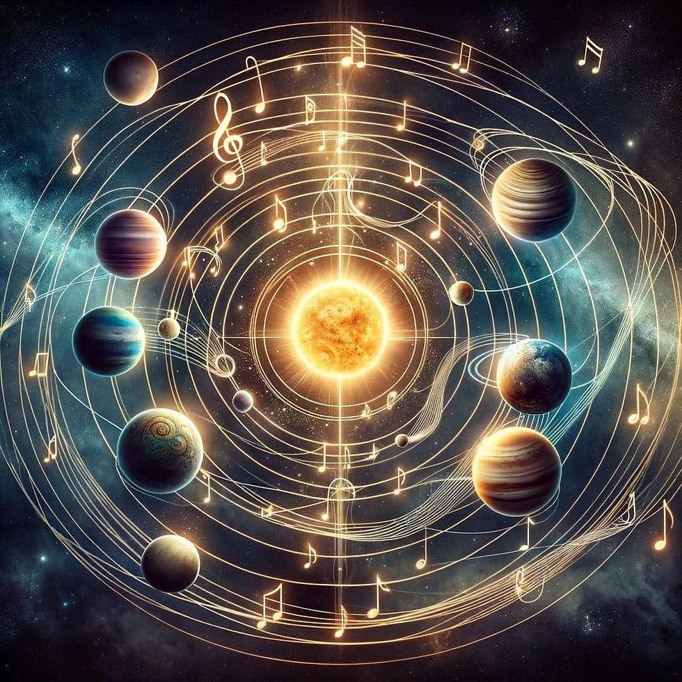Vibrational Astrology chart showing deeper patterns and planetary vibrations within a birth chart