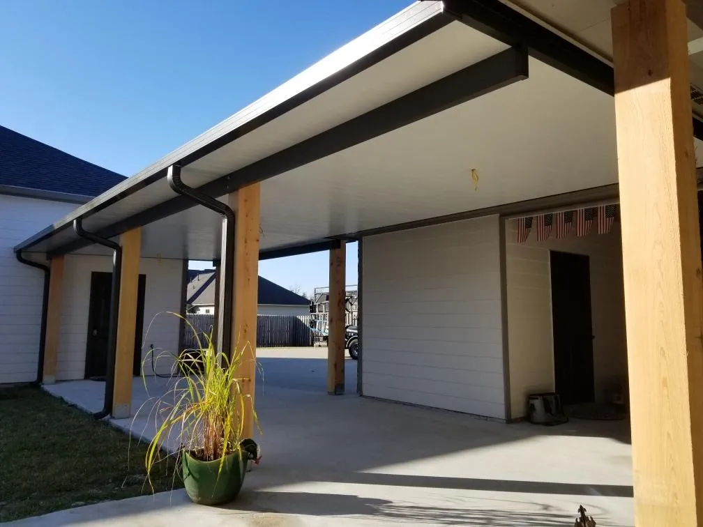 Moore Concrete builds and installs Patio