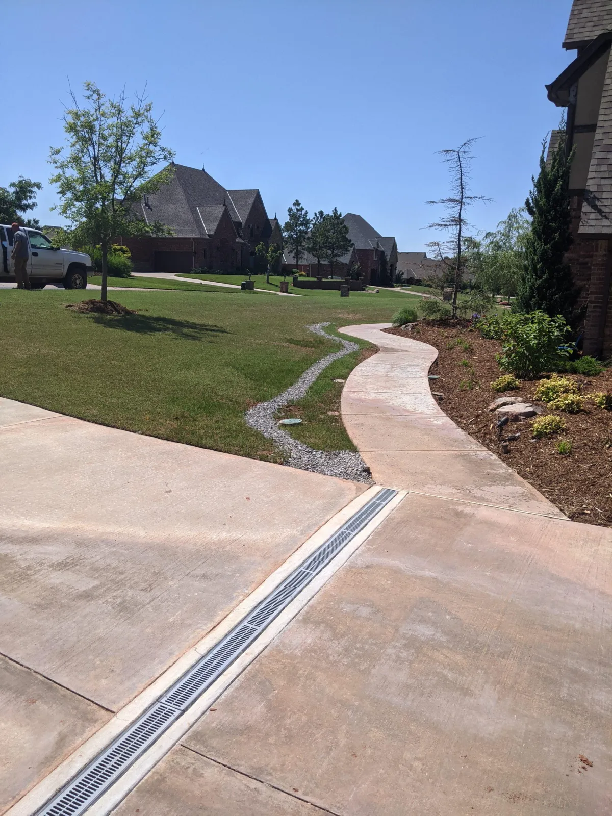 Dallas Concrete builds and installs Patio