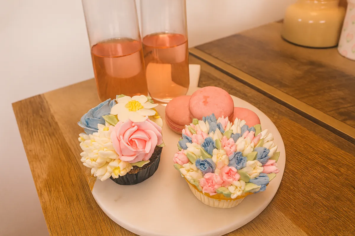 Dessert and Champagne