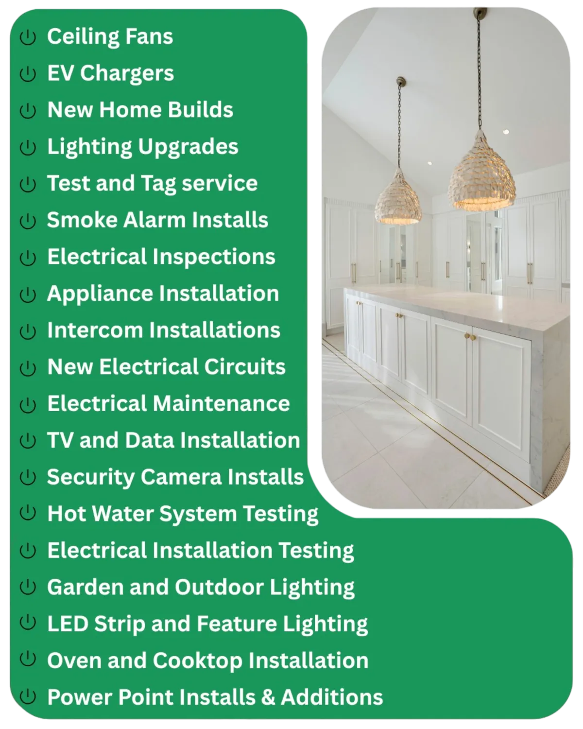 lighting installation sunshine coast