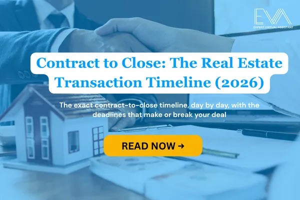 Real Estate Agent closed the contract