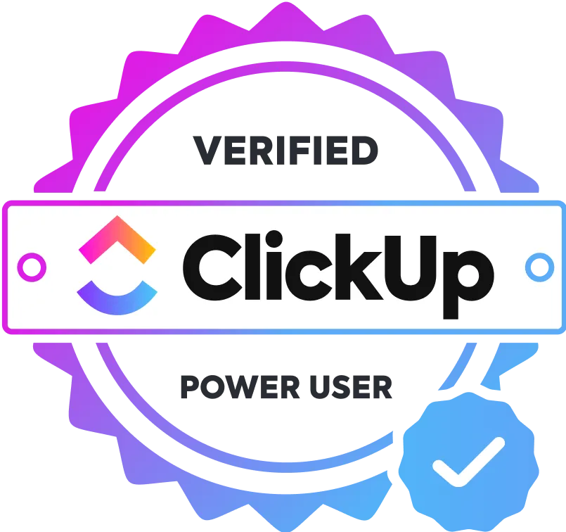 clickup power user logo
