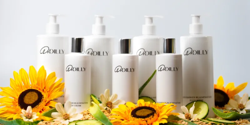 Two doctors looking at a tablet together