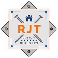 RJT Custom Builders brand logo