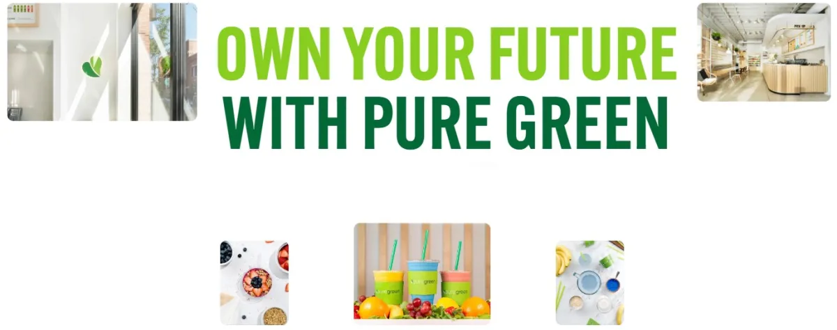 Pure Green Franchise goal is to connect communities with superfoods