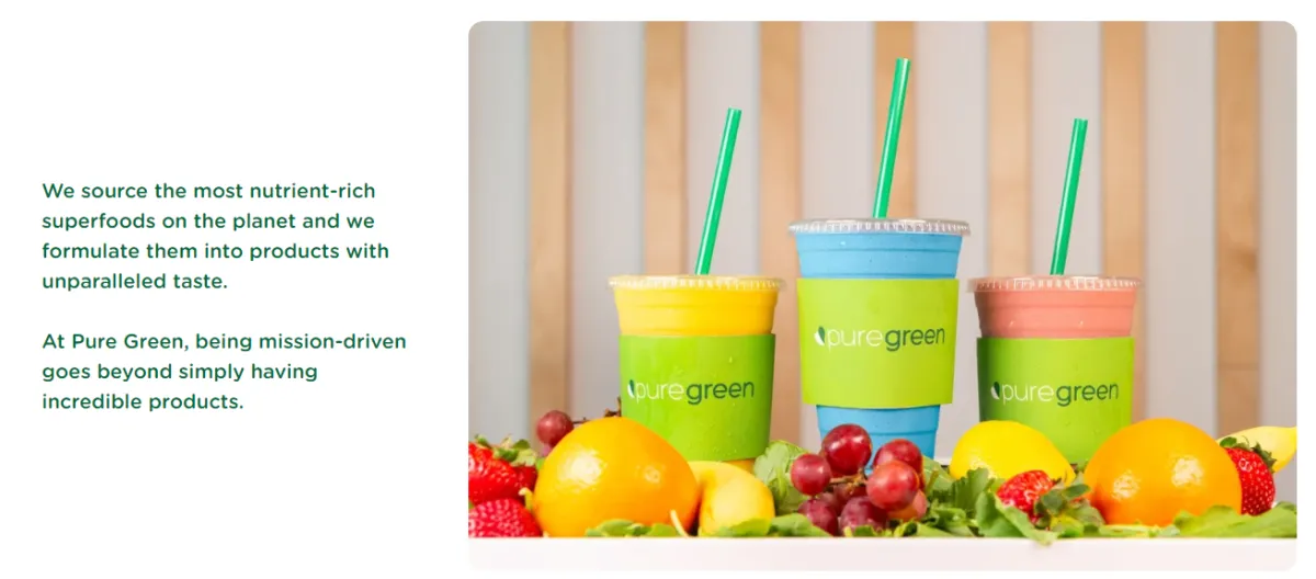 Smoothies made from Superfoods