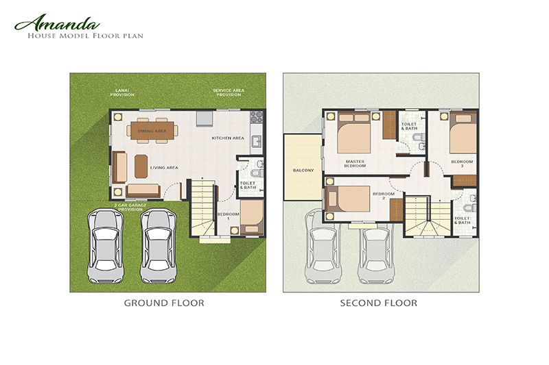Parc Regency Iloilo Amanda Model House Floor Plan