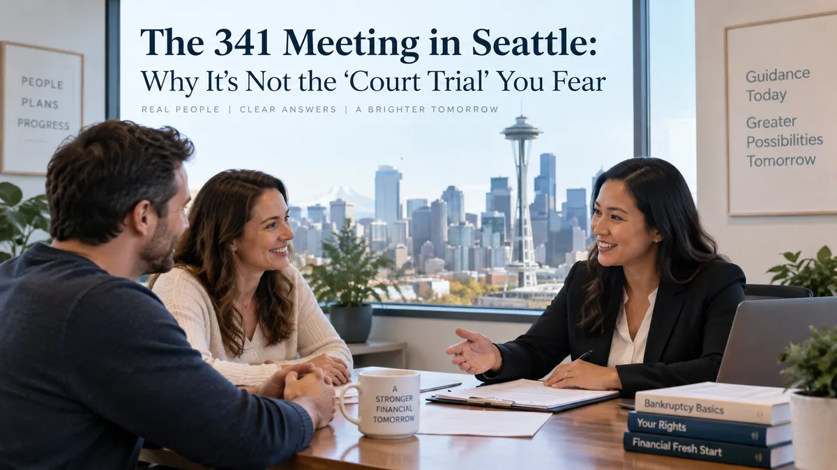 The 341 Meeting in Seattle: Why It’s Not the 'Court Trial' You Fear