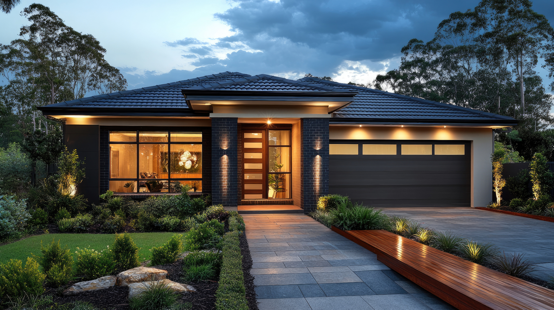 a dirt road surrounded by trees and bushes