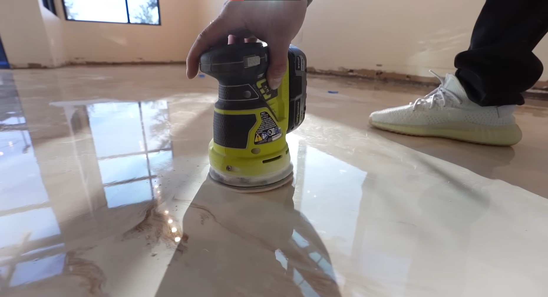 sanding out air bubbles on paint