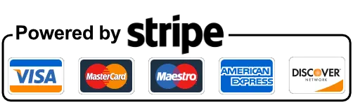 Powered by Stripe