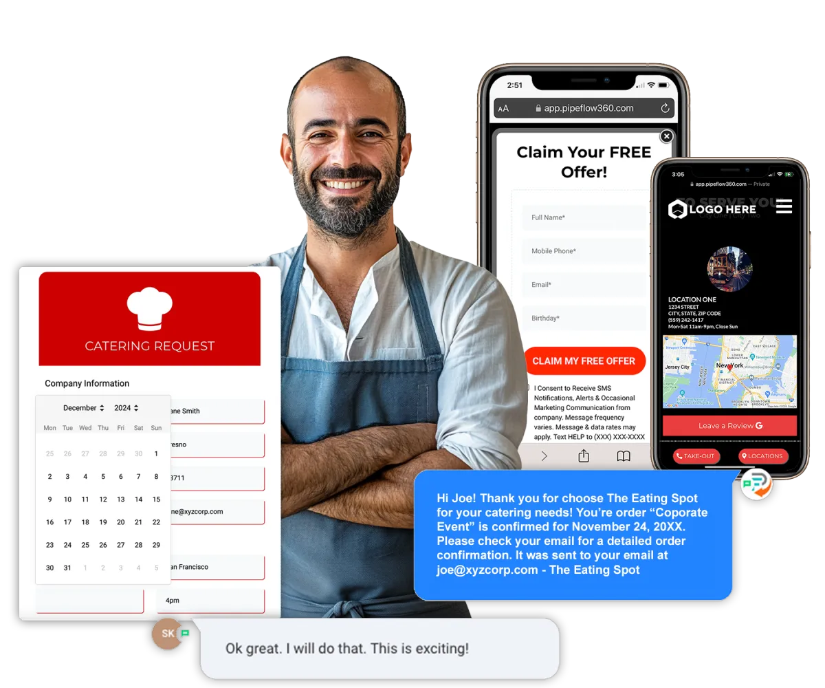 Restaurant Pro Plan | 5-Page Smart Website