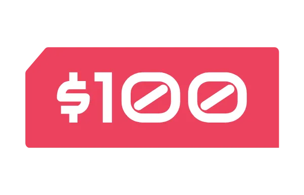 100$
