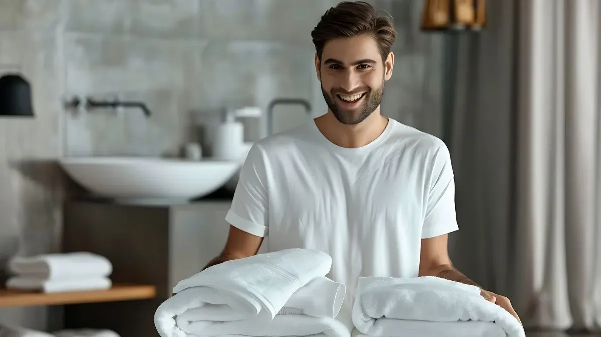 How to Keep Airbnb Towels White and Fresh | Laundry Tips