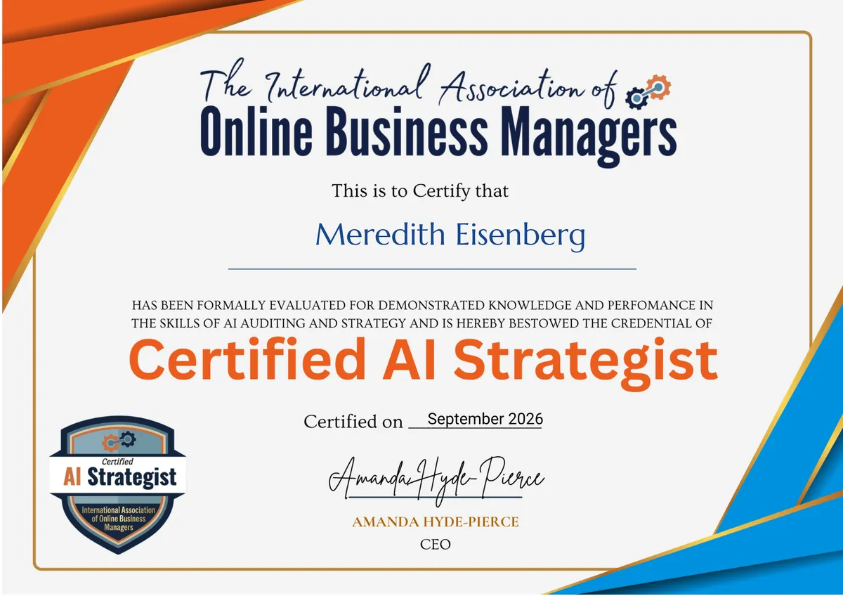 Certified  AI Strategist