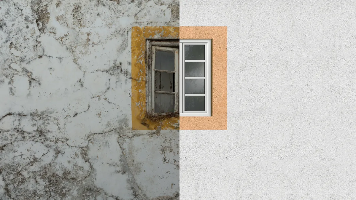 Kew Cement Rendering