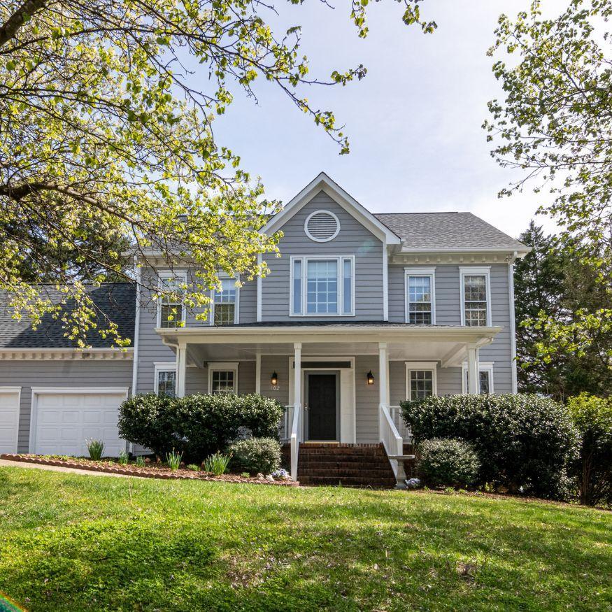 House with new siding in Brookhaven, GA