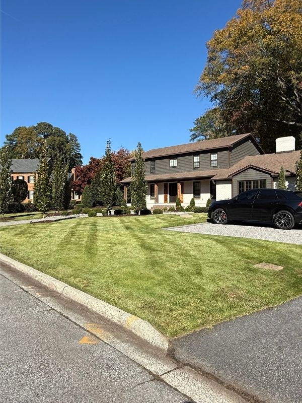 Lawn mowing service in frankfort, ky by precision lawn care