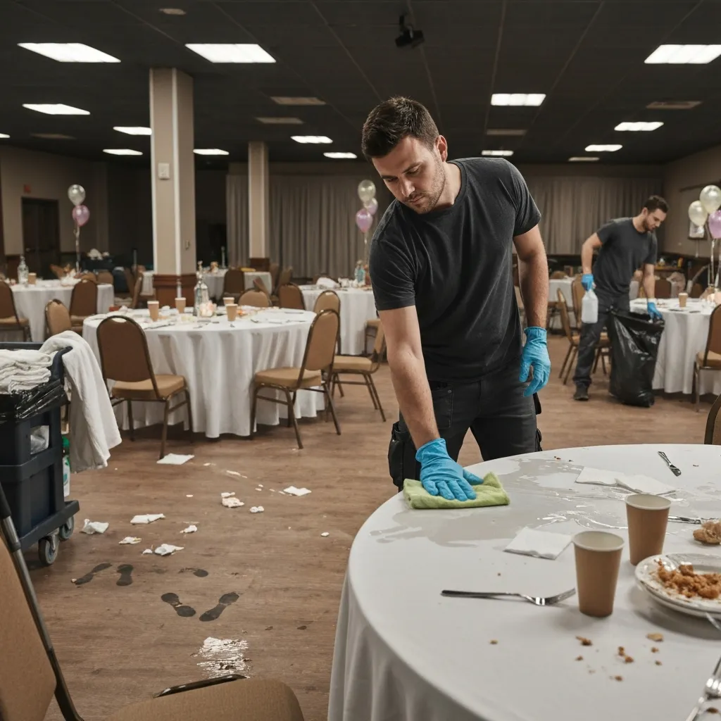 Pre & post-event cleaning image