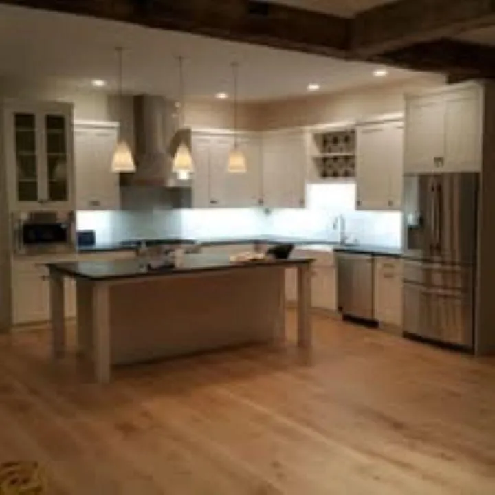 Classic shingle roof on a home in Bow, NH and the Greater Concord Area, installed with expertise by Preferred Electrical Services, LLC.