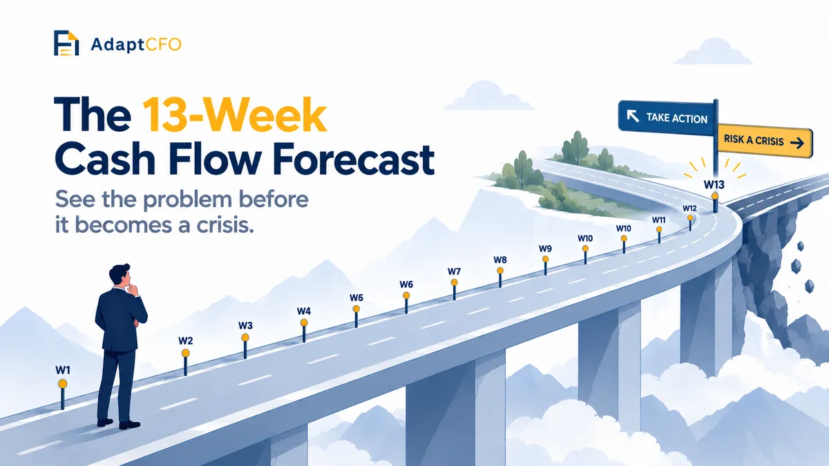 The 13-Week Cash Flow Forecast: How CEOs Can Grow Without Running Out of Cash