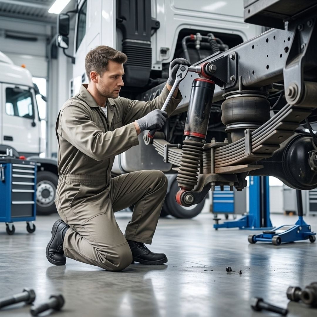 Shock Absorbers Maintenance and Repair By I-55 Truck and Trailer Repair