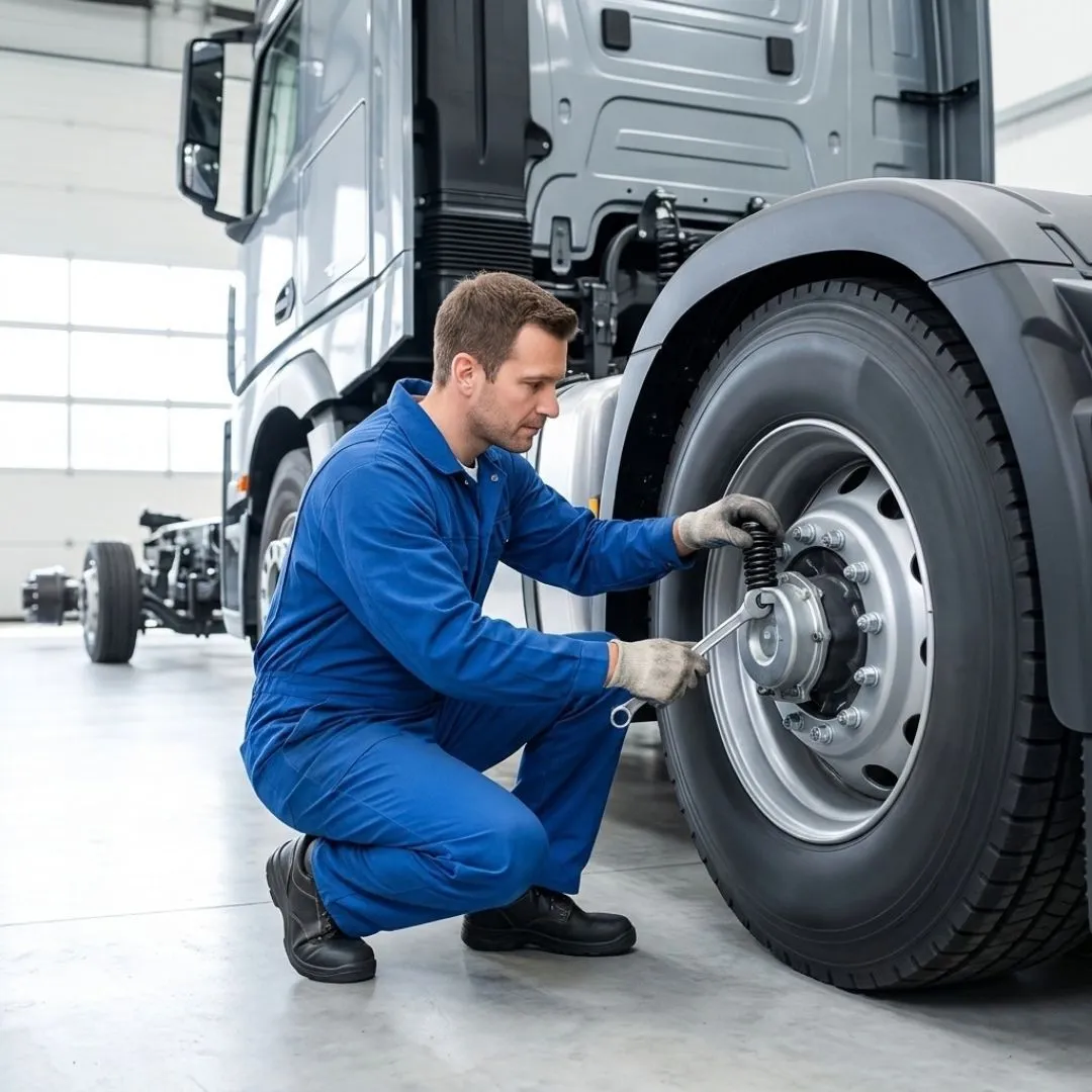 Truck Parking Brake Adjustment and Repair By I-55 Truck and Trailer Repair
