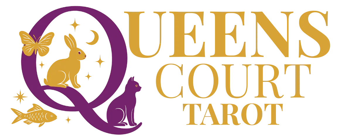 Queens Court Tarot logo