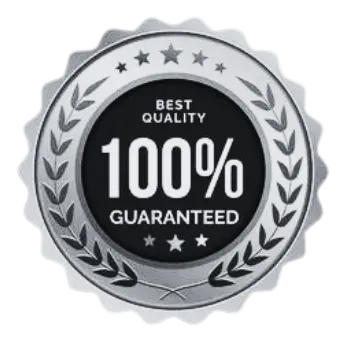 100% Satisfaction Guaranteed