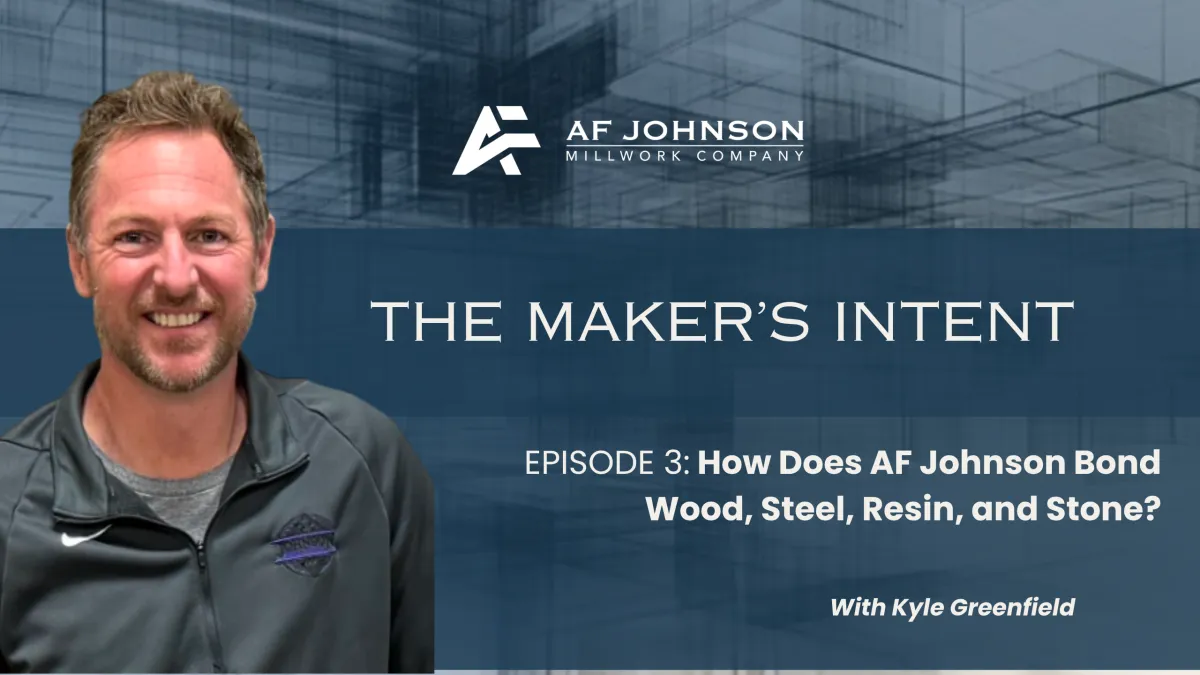 Commercial Millwork Company That Works With Multiple Materials | AF Johnson