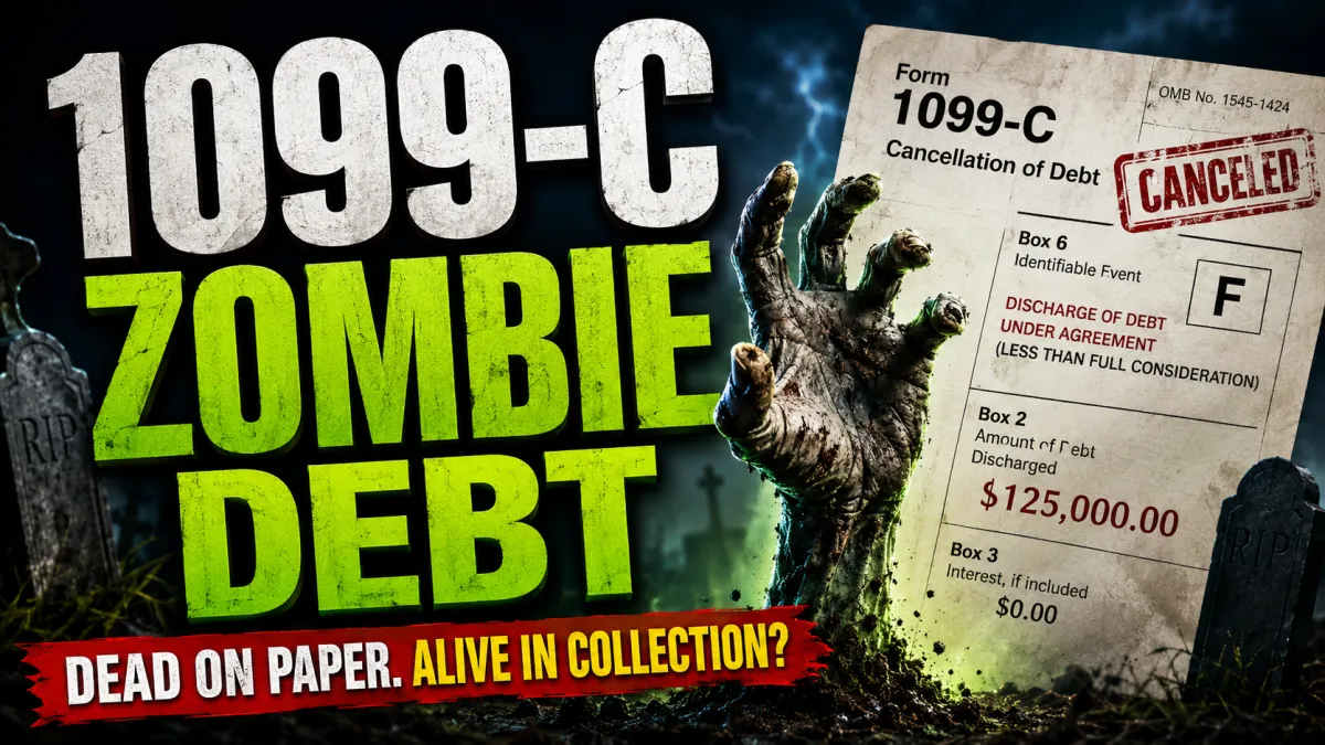 Form 1099-C Code F: Can a Canceled Debt Still Be Collected?