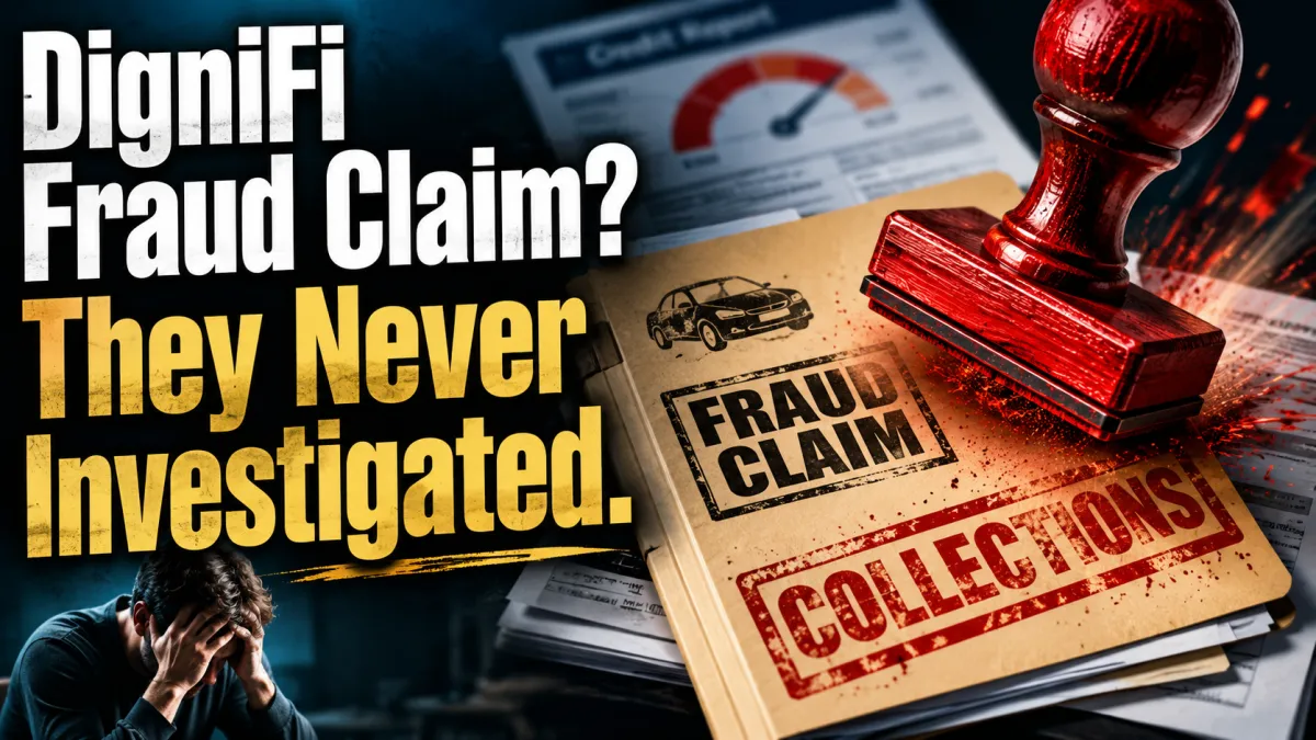 Identity Theft on a DigniFi Loan? They May Never Have Investigated Your Fraud Claim — Here's What the Law Says