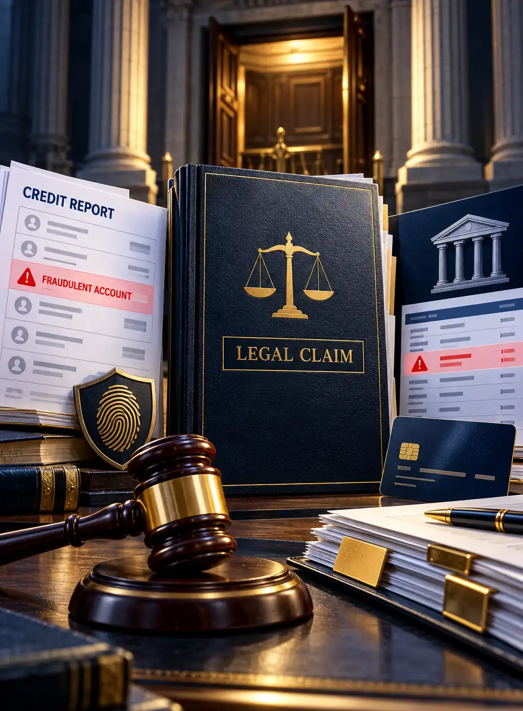 Fraudulent accounts meet a legal claim
