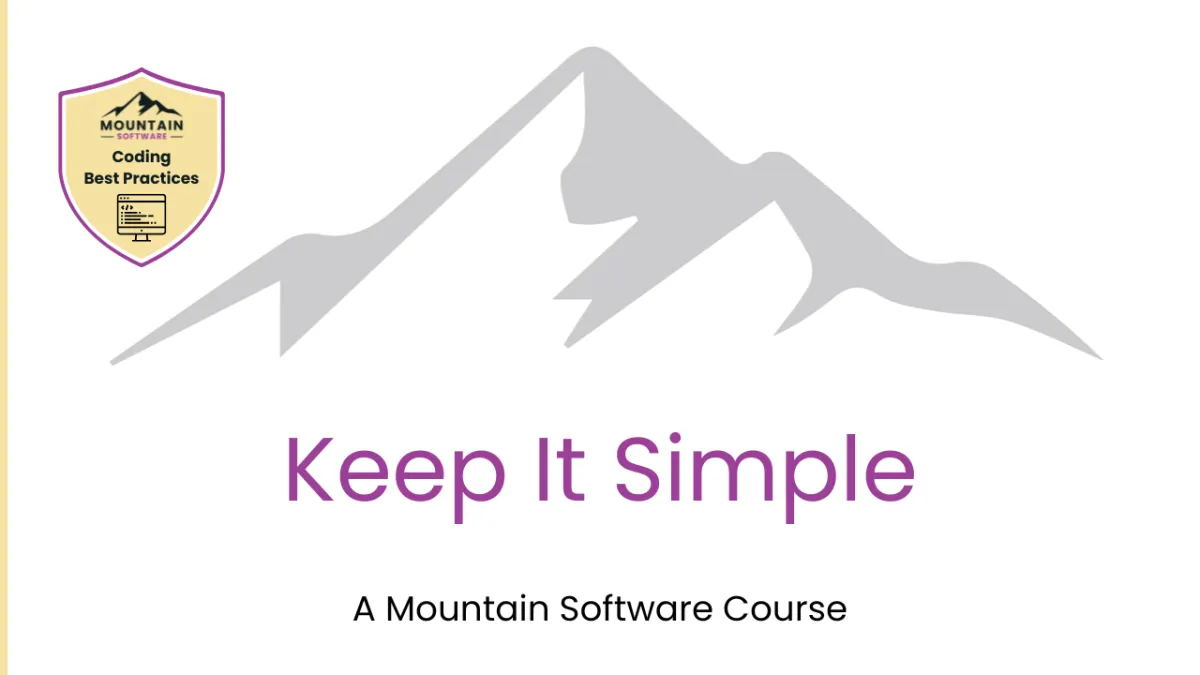 Identify Tasks course by Mountain Software