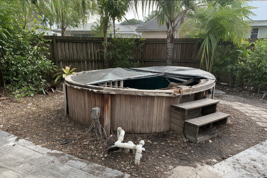 Hot Tub Removal