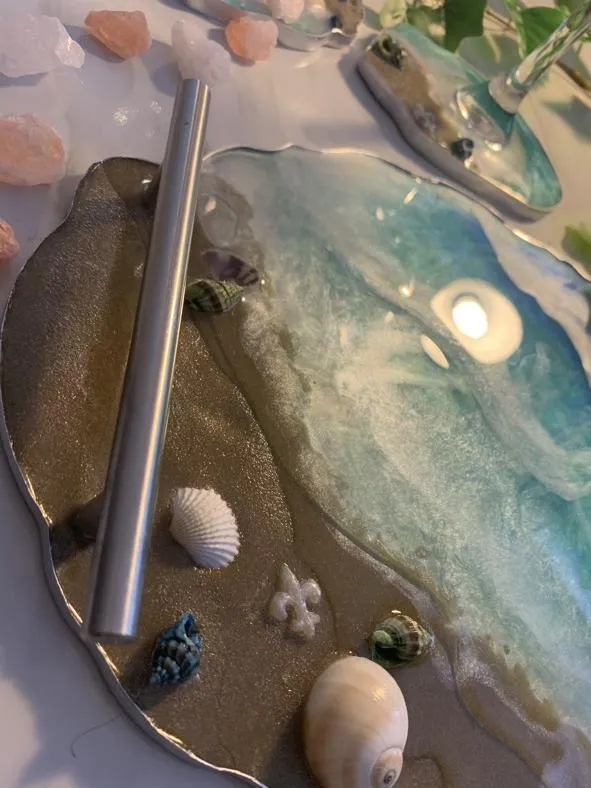 Couture Chic resin beach tray
